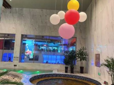 上个月去了上海青浦区周边沐浴,环境很安静，特别的放松