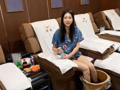 上个月去了广州附近洗脚,按完很轻松很舒服，推荐推荐