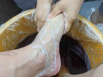 上个月去了上海杨浦区周边泡脚,环境很安静，特别的放松