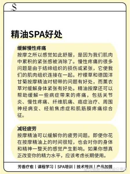 水疗spa手法介绍