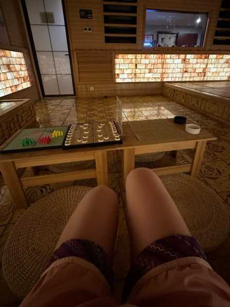 上个月去了广州附近桑拿,力度合适,很舒服